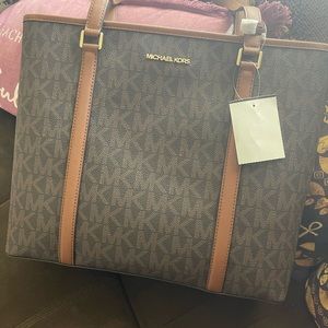 Brown Michael Kors Sady Bag